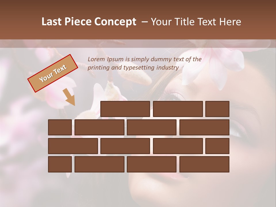 Portrait Love Clean PowerPoint Template