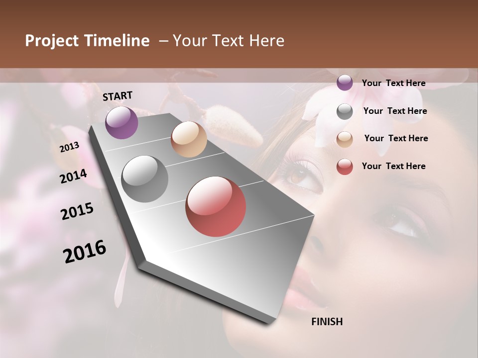 Portrait Love Clean PowerPoint Template