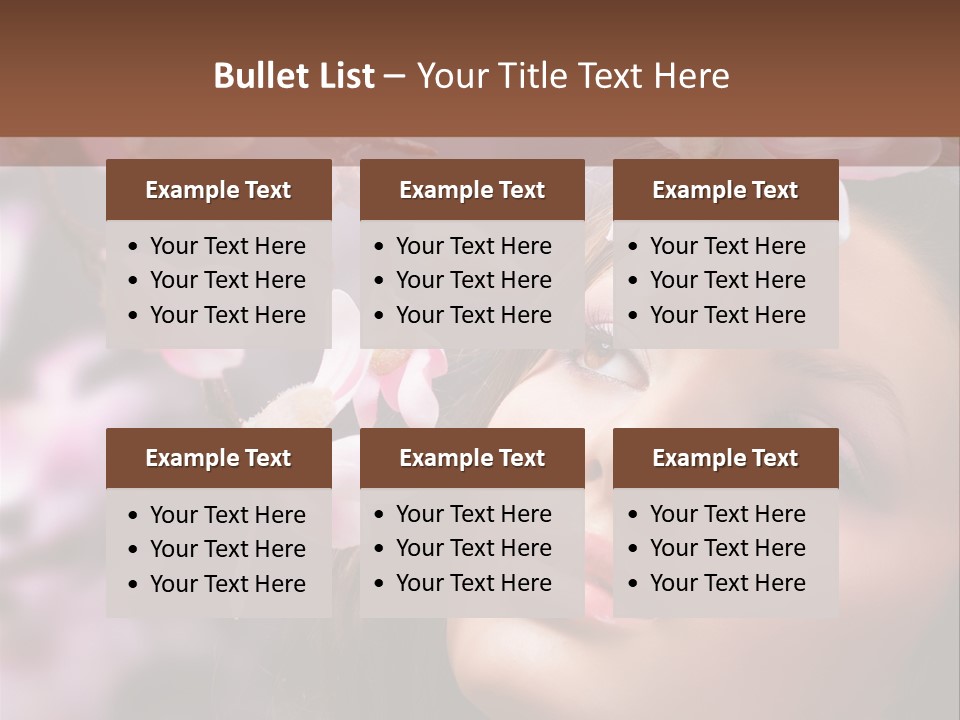 Portrait Love Clean PowerPoint Template