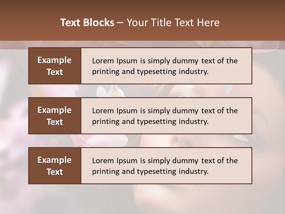Portrait Love Clean PowerPoint Template