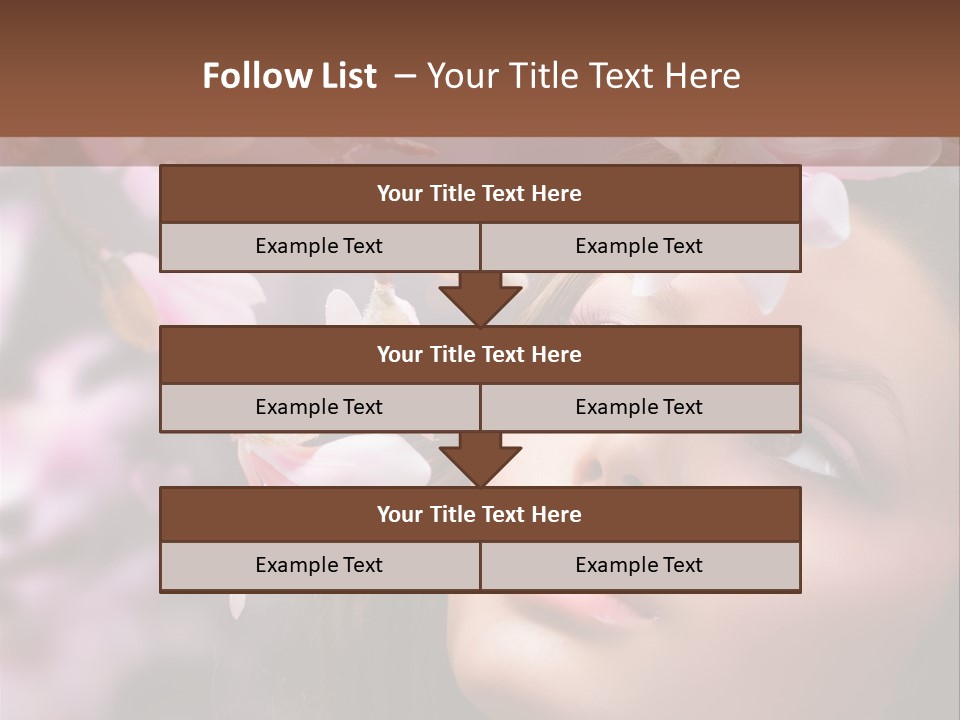 Portrait Love Clean PowerPoint Template