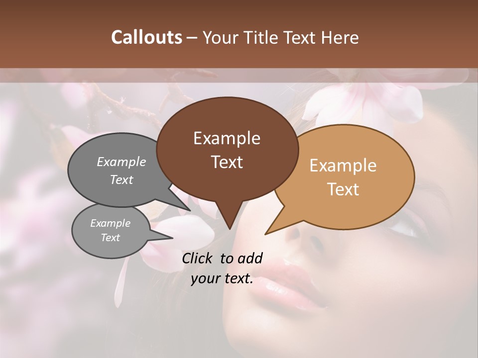 Portrait Love Clean PowerPoint Template