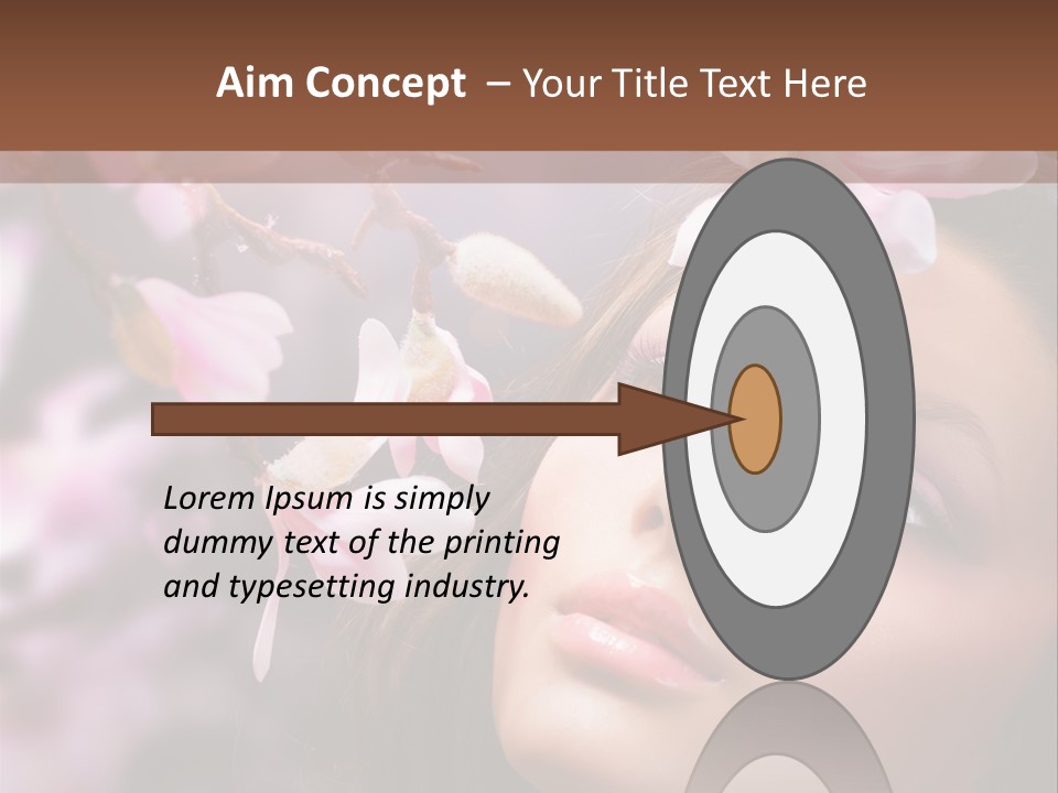 Portrait Love Clean PowerPoint Template