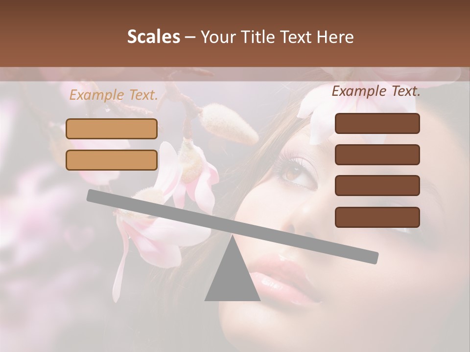 Portrait Love Clean PowerPoint Template