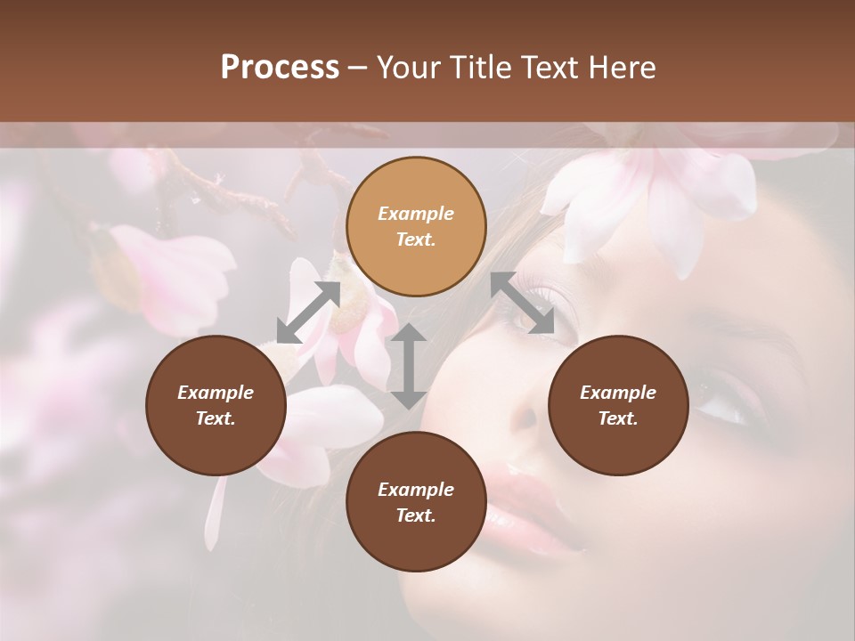 Portrait Love Clean PowerPoint Template