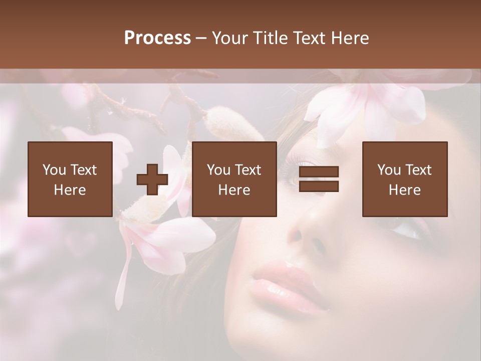 Portrait Love Clean PowerPoint Template