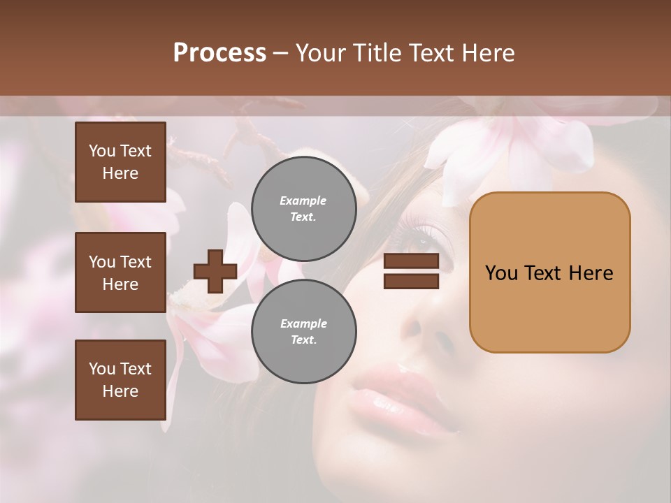 Portrait Love Clean PowerPoint Template