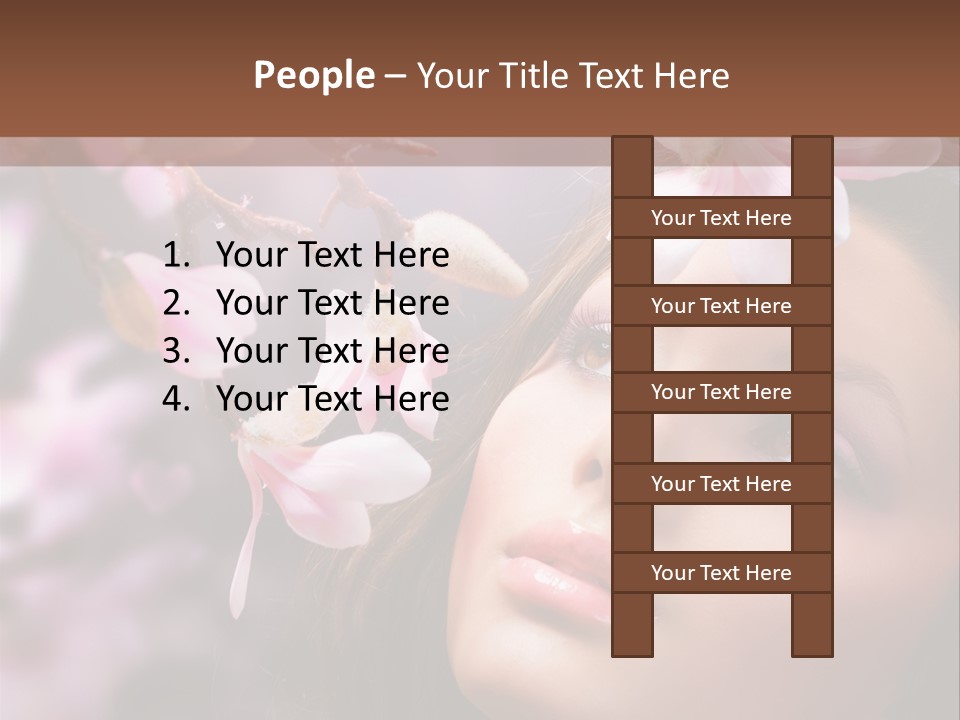 Portrait Love Clean PowerPoint Template