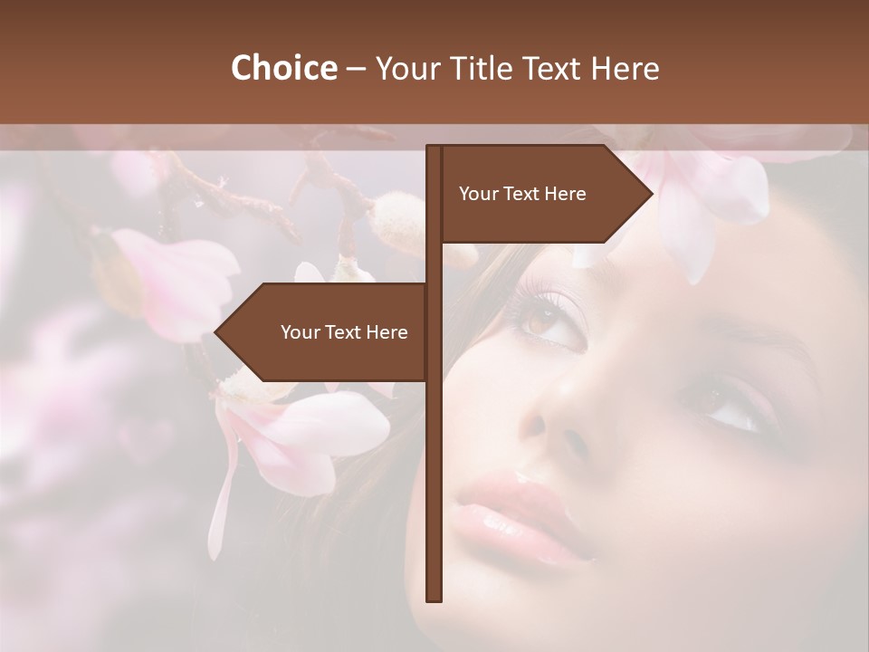 Portrait Love Clean PowerPoint Template