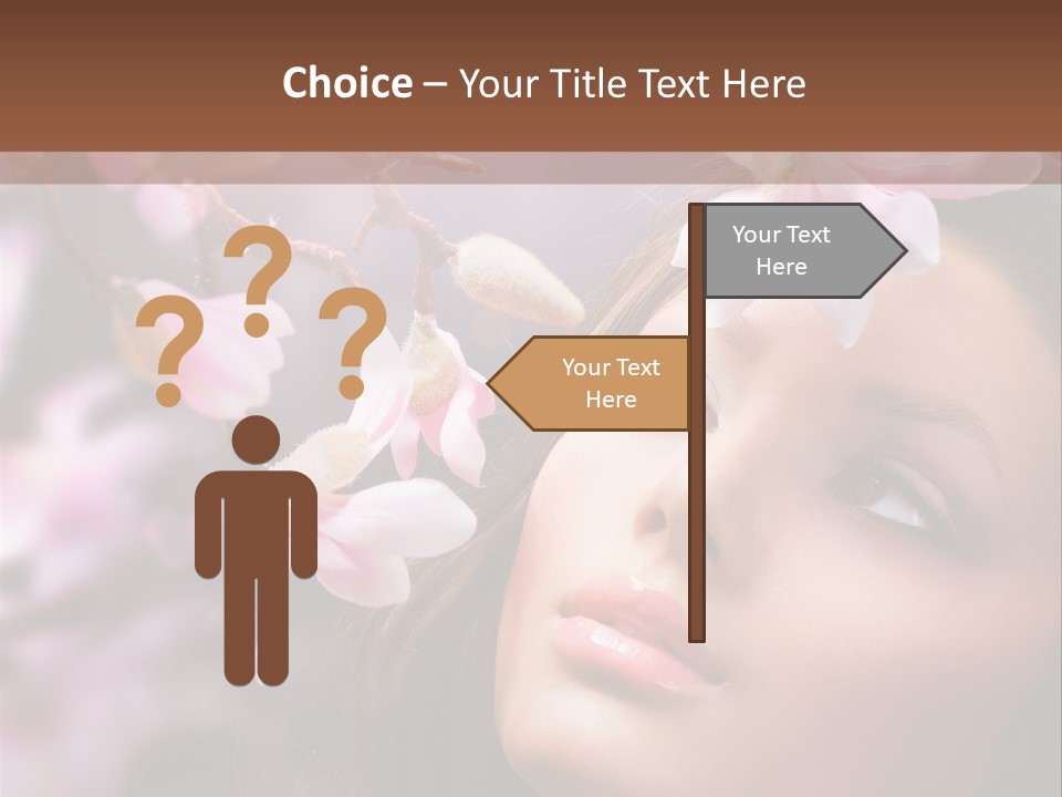 Portrait Love Clean PowerPoint Template