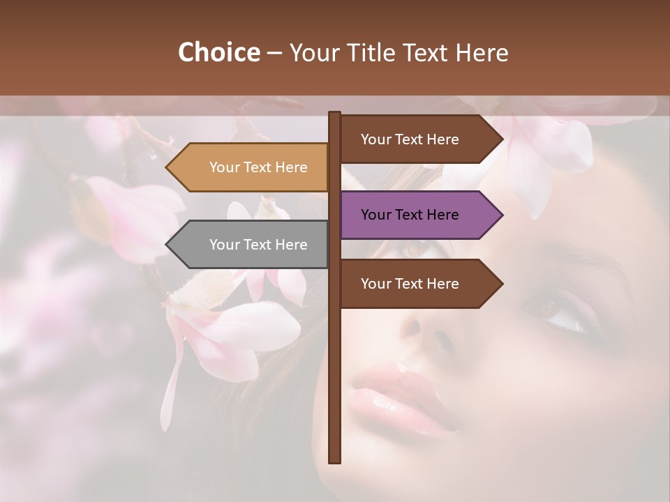 Portrait Love Clean PowerPoint Template