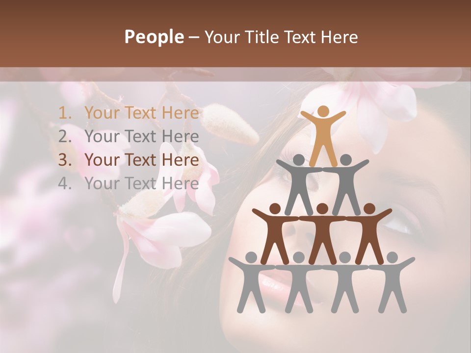 Portrait Love Clean PowerPoint Template