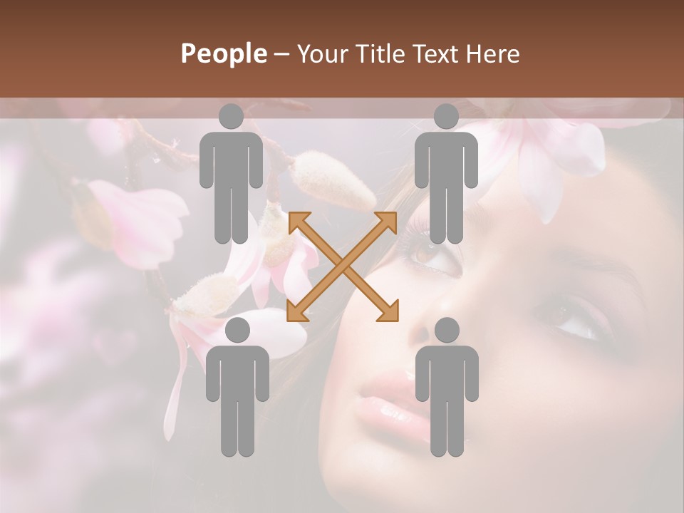 Portrait Love Clean PowerPoint Template