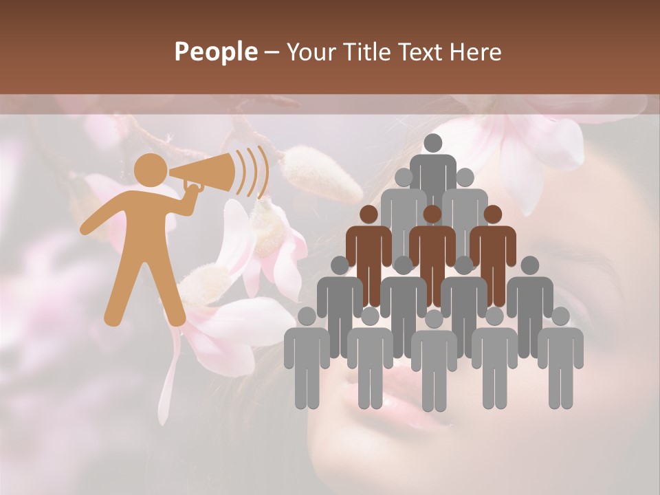 Portrait Love Clean PowerPoint Template