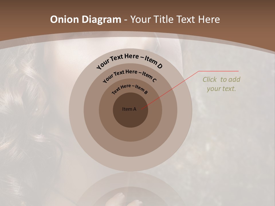 Caucasian Eye Facial PowerPoint Template