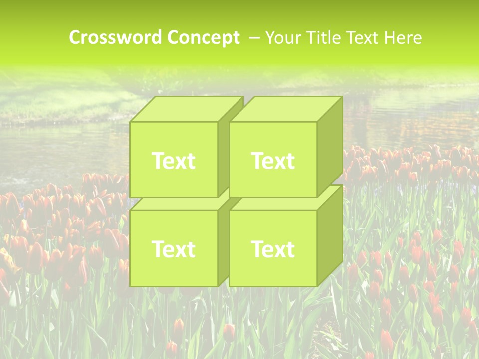 Pink Park Rural PowerPoint Template