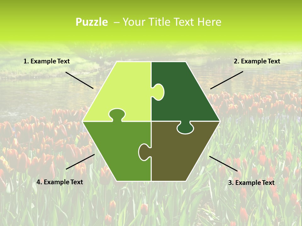 Pink Park Rural PowerPoint Template