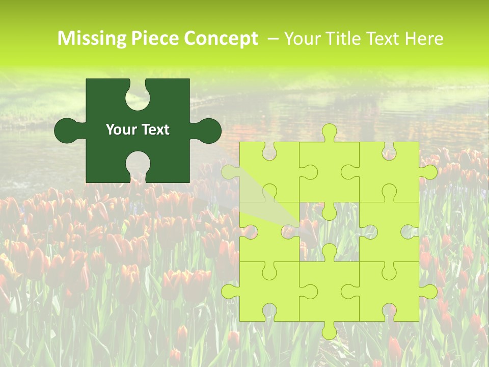 Pink Park Rural PowerPoint Template