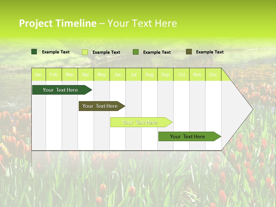 Pink Park Rural PowerPoint Template