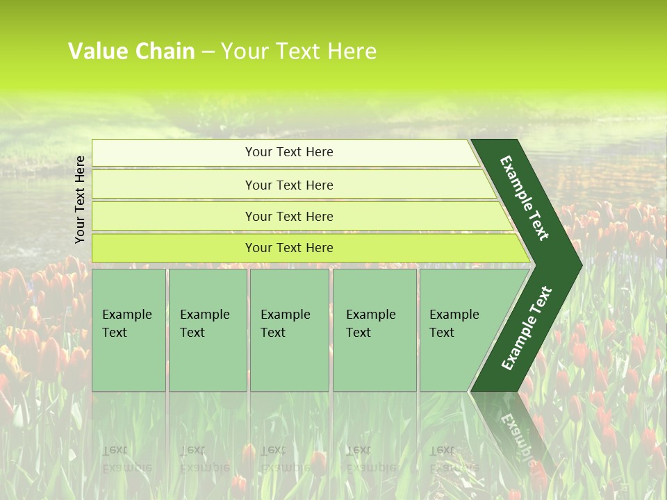 Pink Park Rural PowerPoint Template