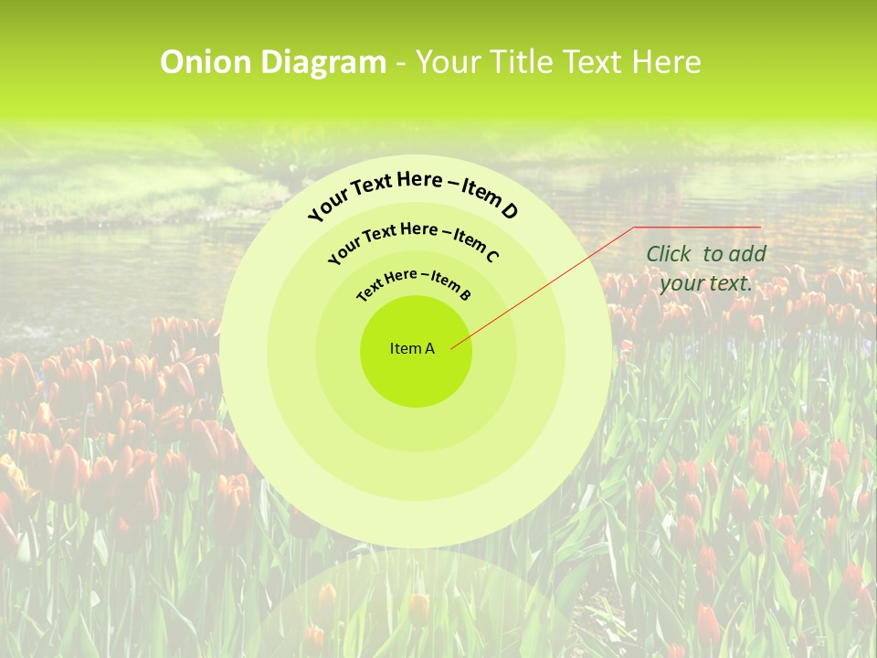 Pink Park Rural PowerPoint Template