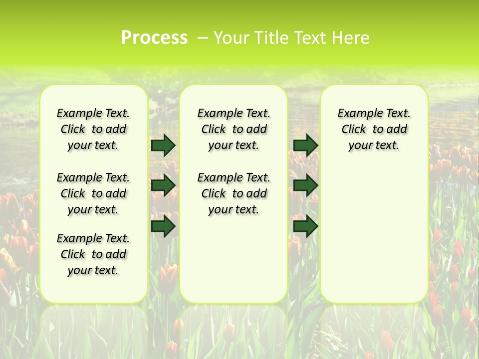 Pink Park Rural PowerPoint Template