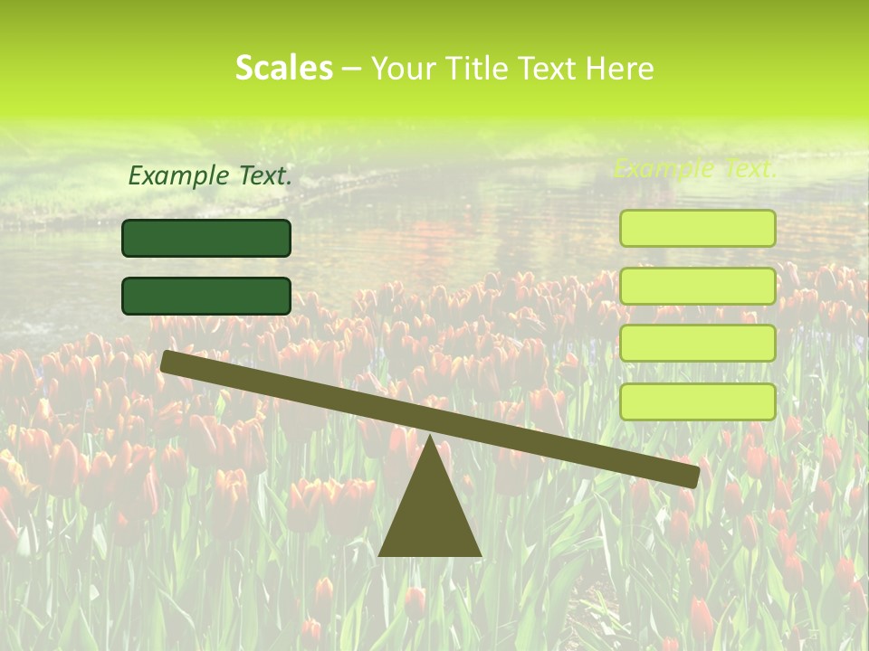 Pink Park Rural PowerPoint Template