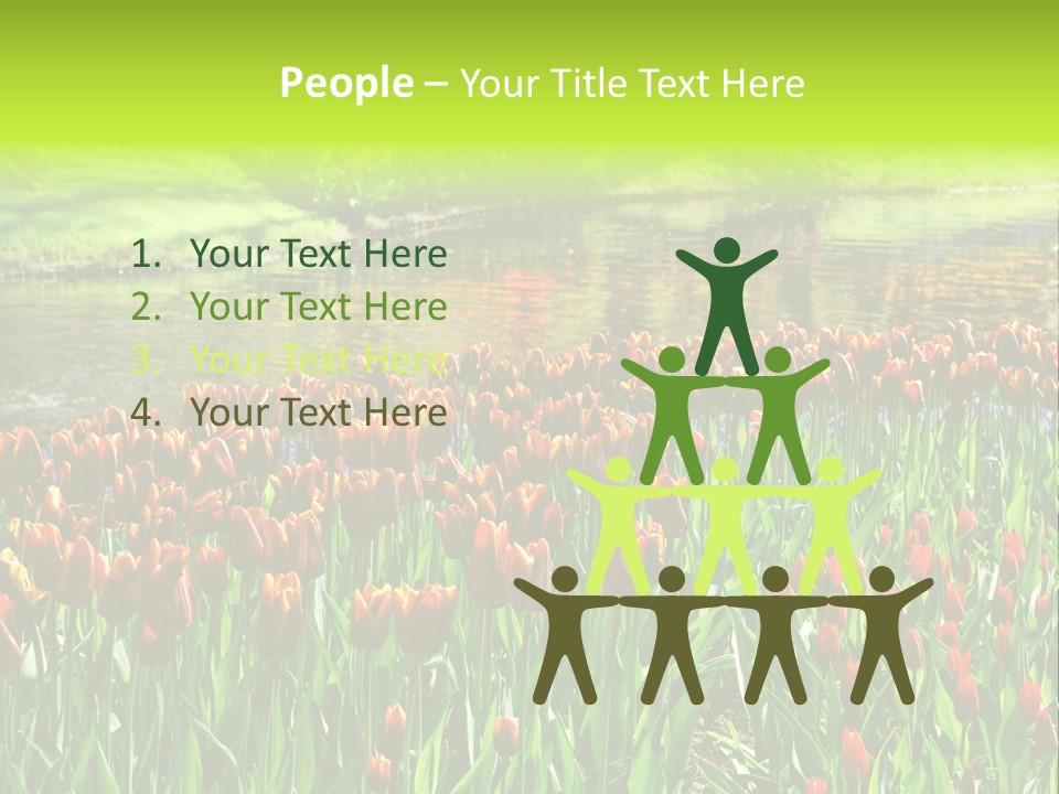 Pink Park Rural PowerPoint Template