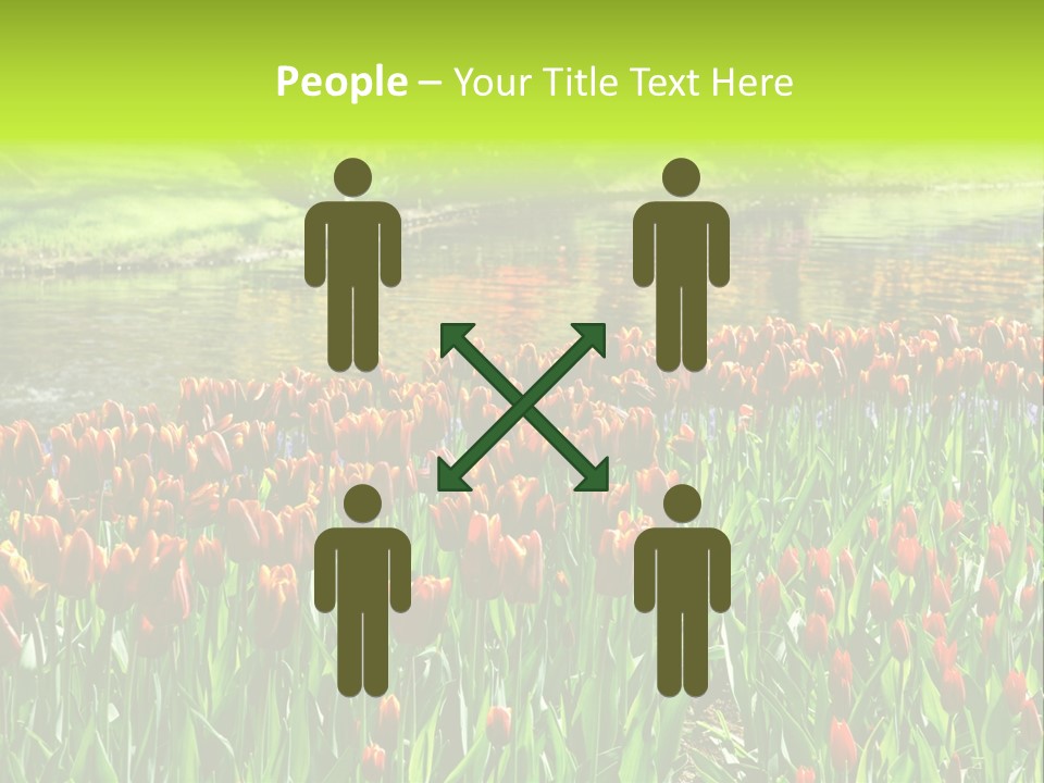 Pink Park Rural PowerPoint Template