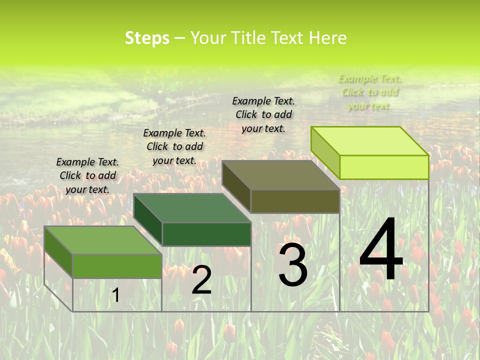 Pink Park Rural PowerPoint Template