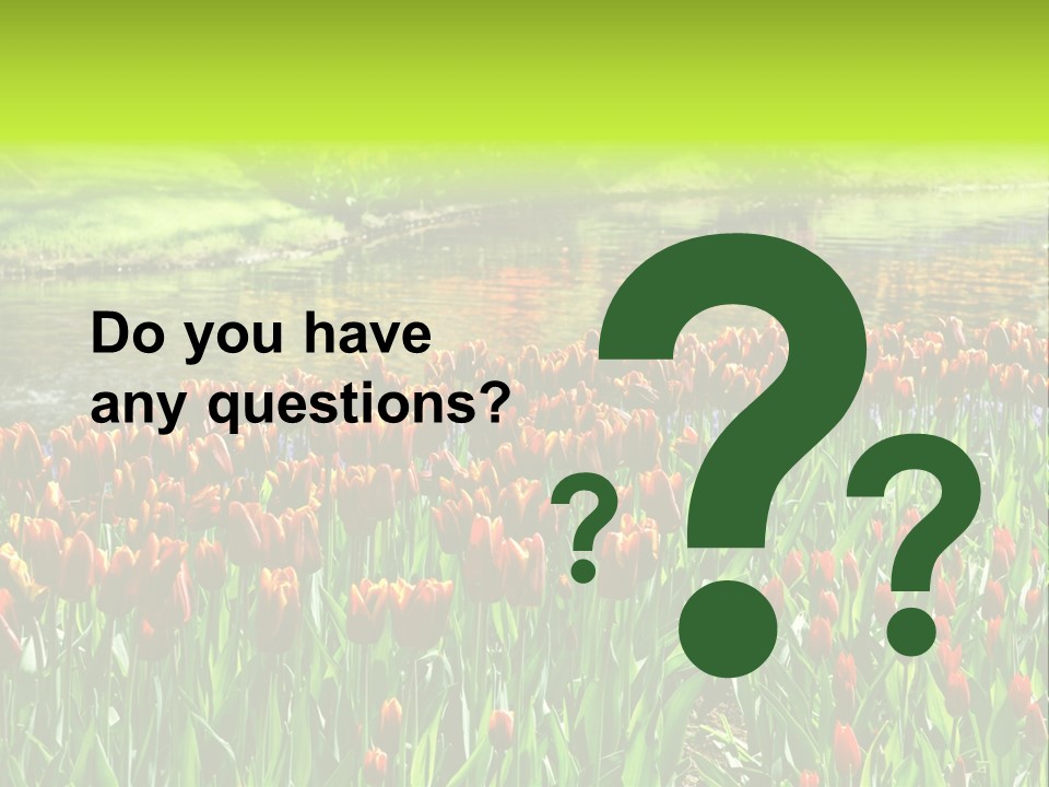 Pink Park Rural PowerPoint Template