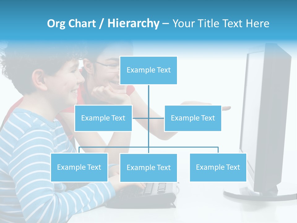 Gesturing Teenager Background PowerPoint Template