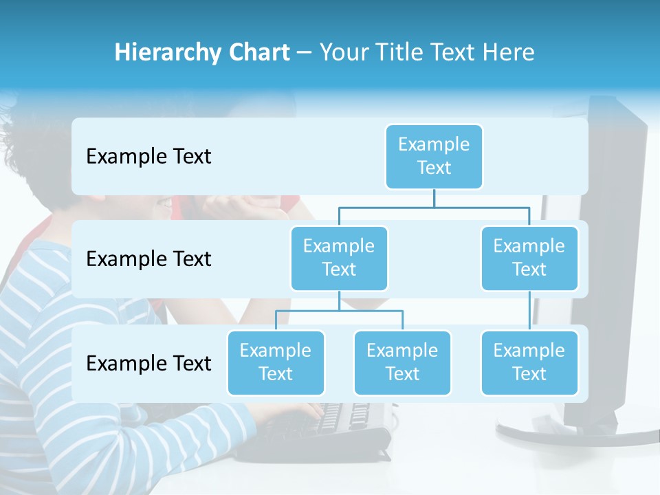 Gesturing Teenager Background PowerPoint Template