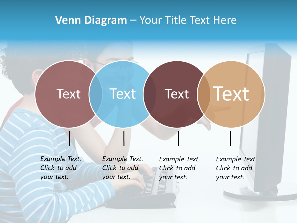 Gesturing Teenager Background PowerPoint Template