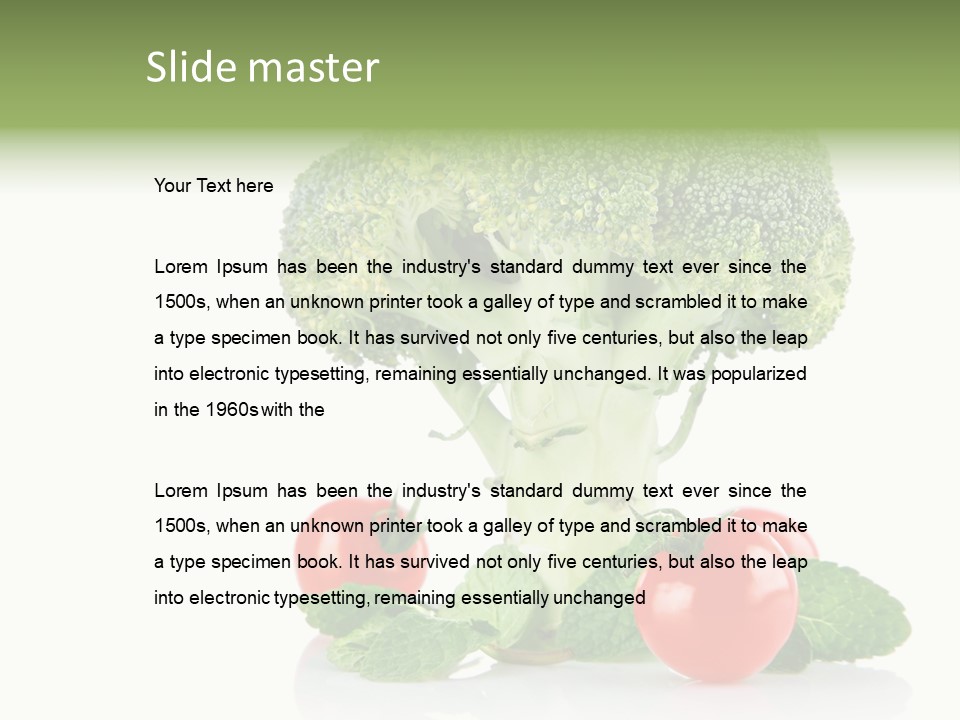 Health Red Natural PowerPoint Template