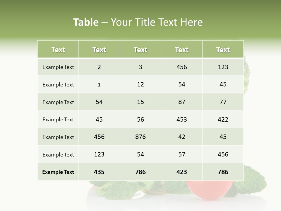 Health Red Natural PowerPoint Template