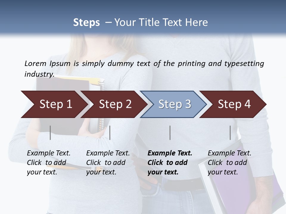 Boy Woman Man PowerPoint Template