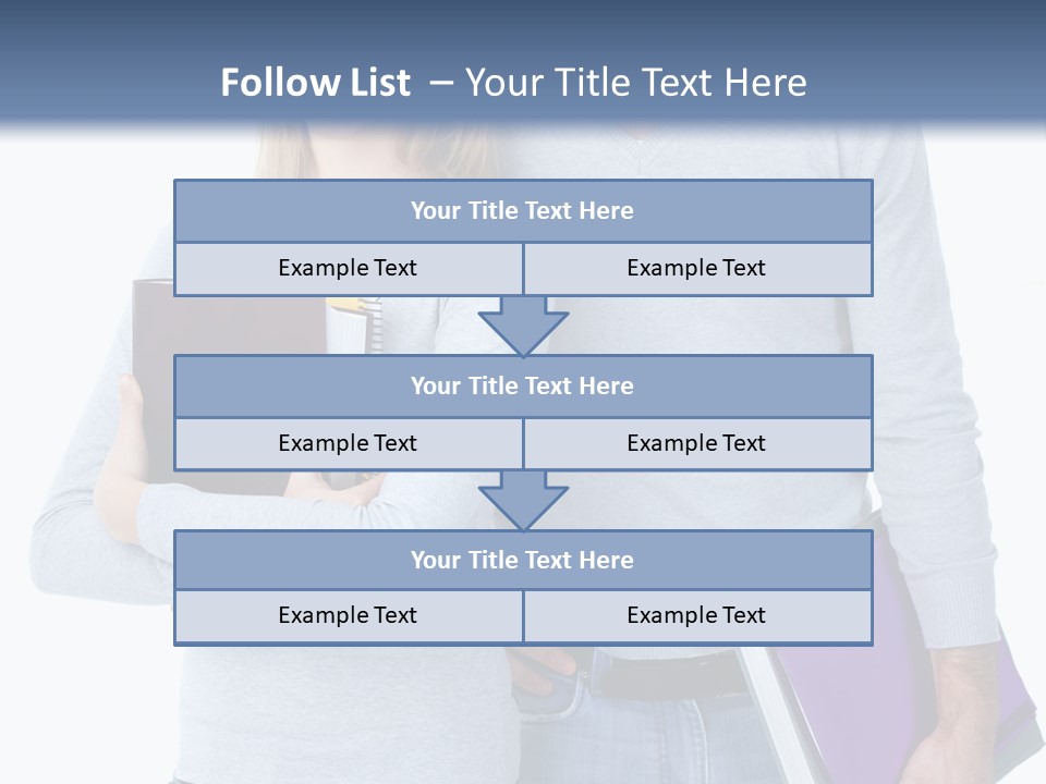 Boy Woman Man PowerPoint Template