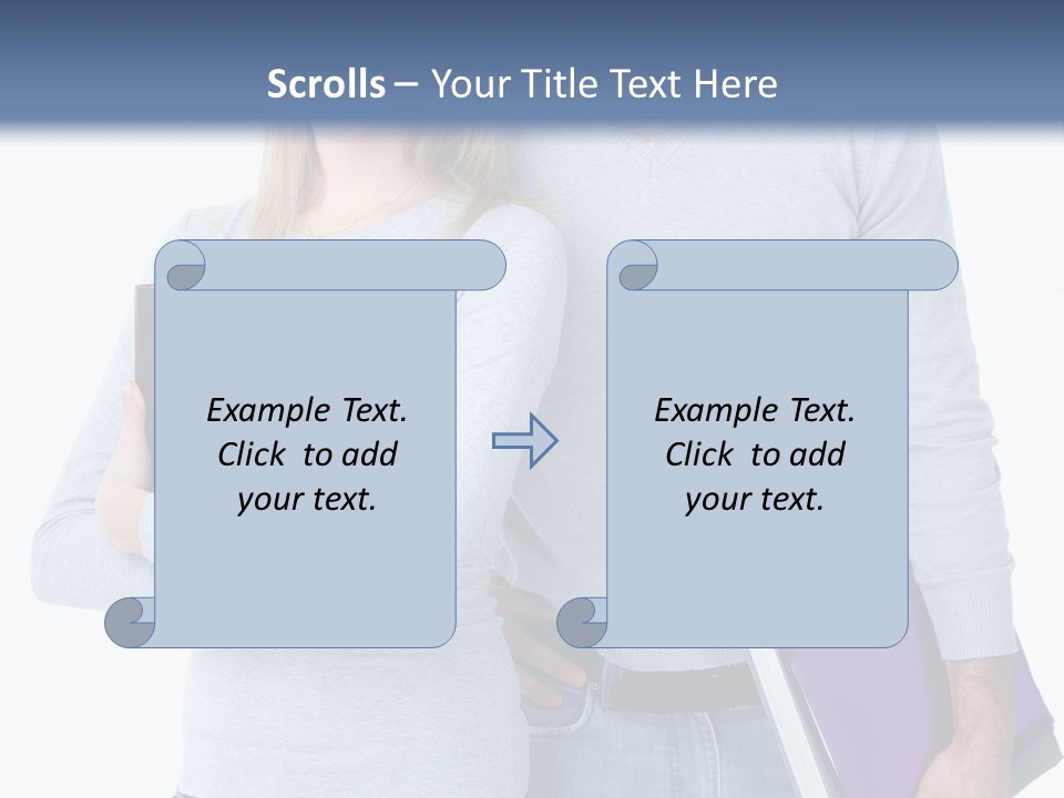Boy Woman Man PowerPoint Template