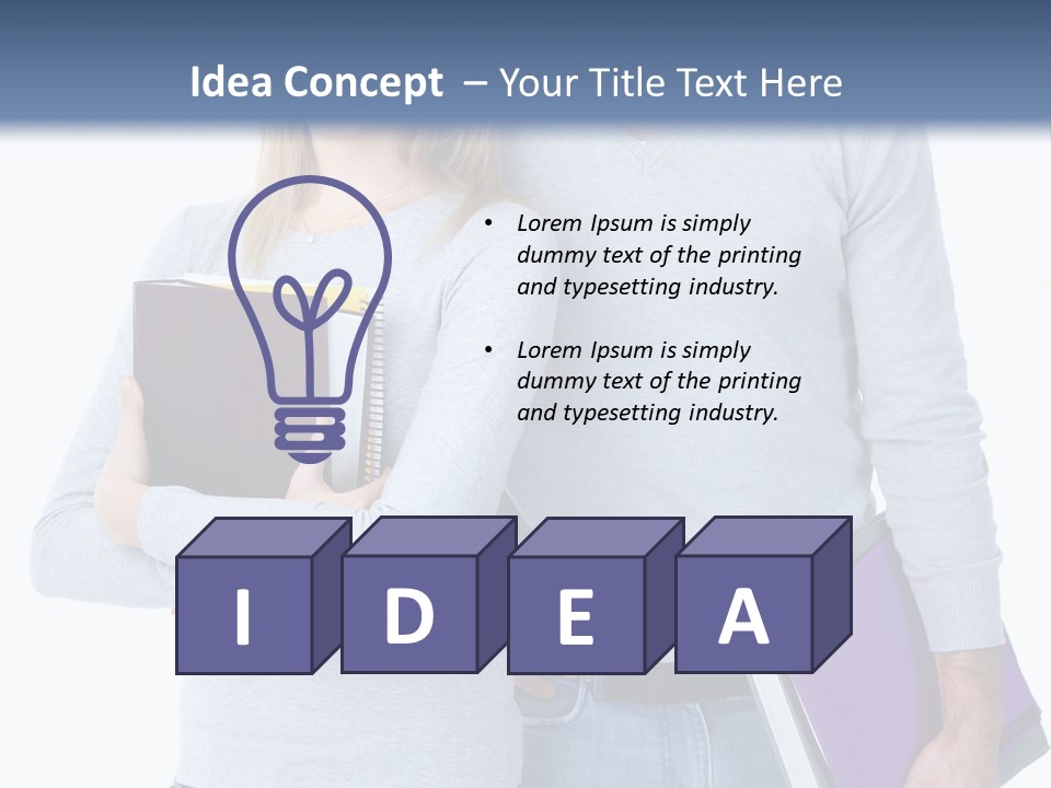 Boy Woman Man PowerPoint Template