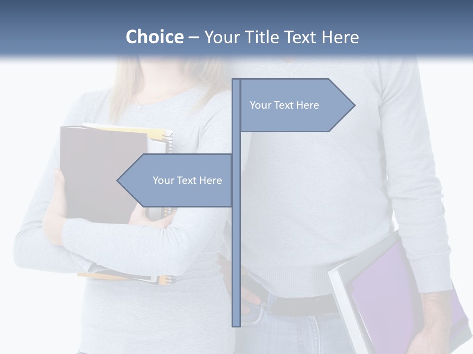 Boy Woman Man PowerPoint Template