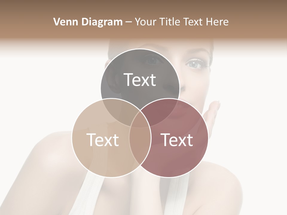 Face Make Up Person PowerPoint Template