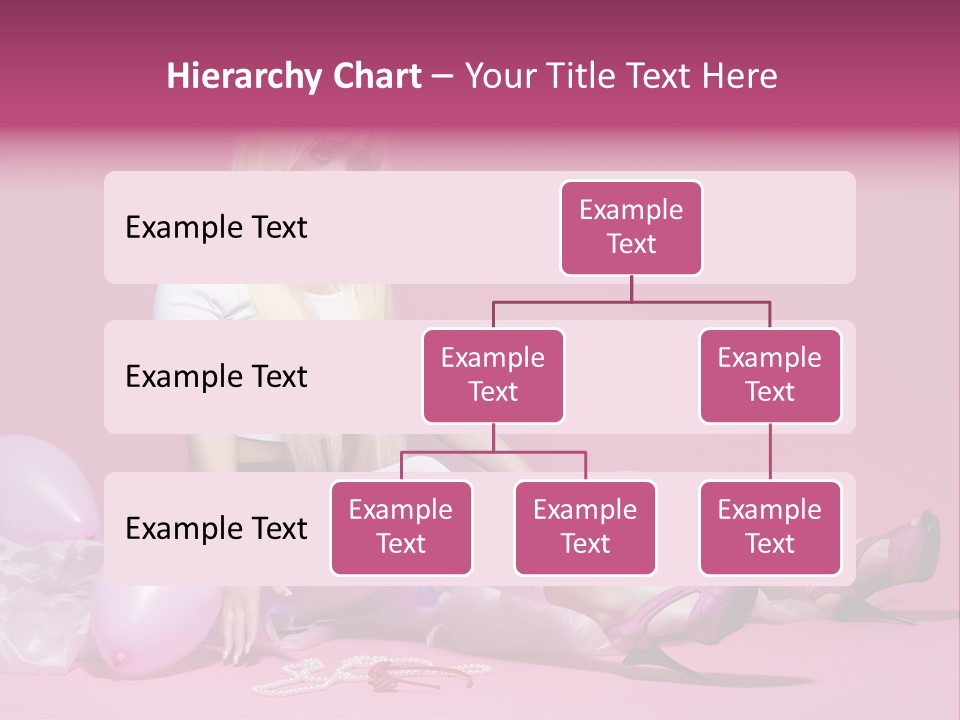 Woman Pearls Person PowerPoint Template