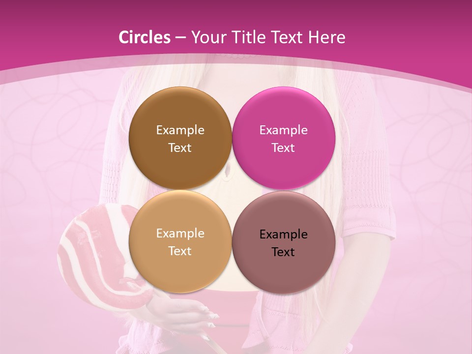 Vintage Beauty Lolipop PowerPoint Template