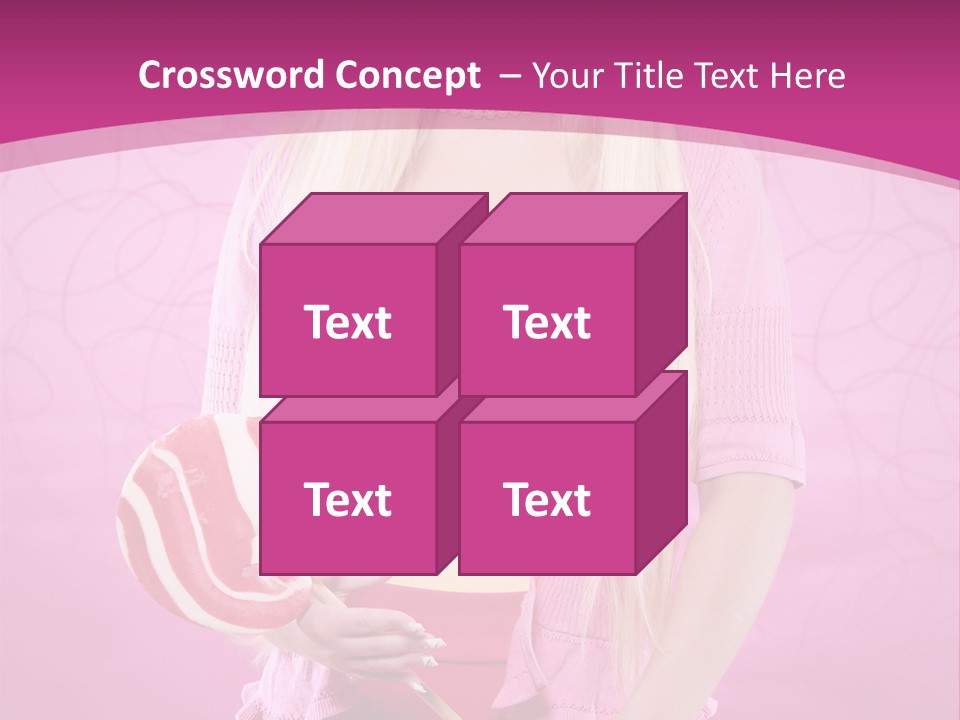 Vintage Beauty Lolipop PowerPoint Template