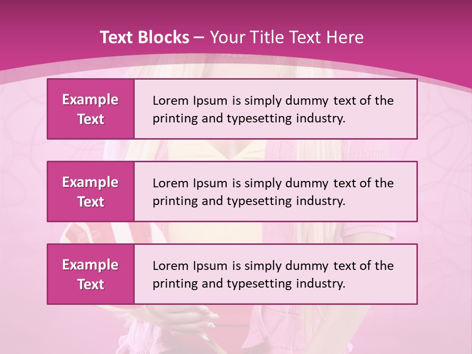 Vintage Beauty Lolipop PowerPoint Template