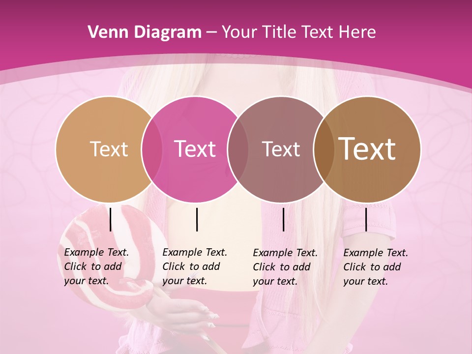 Vintage Beauty Lolipop PowerPoint Template