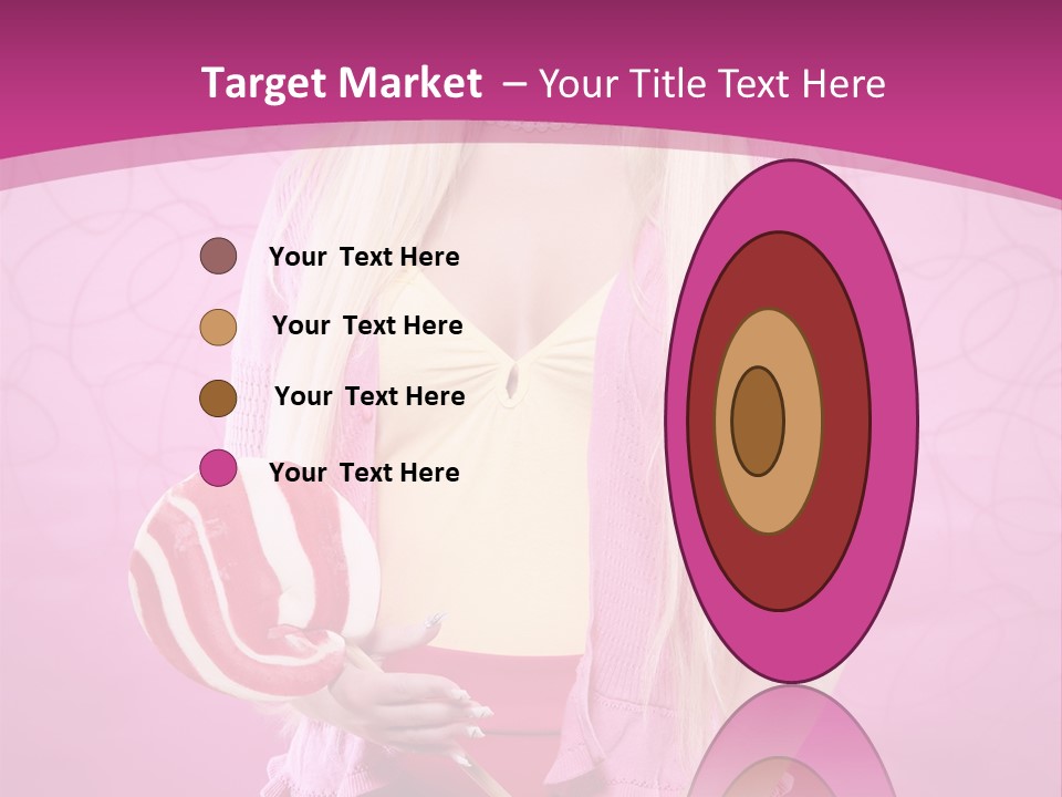 Vintage Beauty Lolipop PowerPoint Template