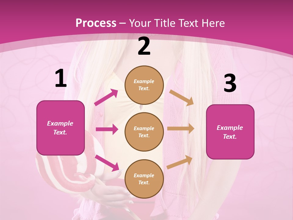 Vintage Beauty Lolipop PowerPoint Template