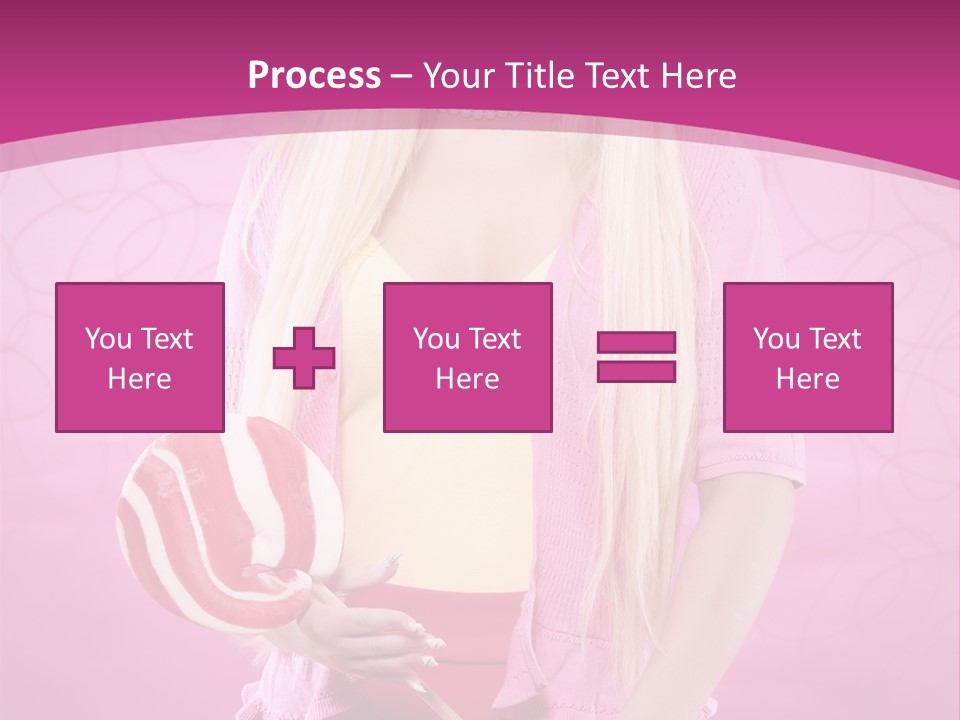 Vintage Beauty Lolipop PowerPoint Template